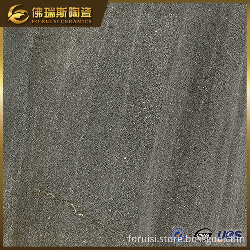 Item:FSR612 Non Slip 12x12 Black Ceramic Floor Tile For Kitchen or Balcony
